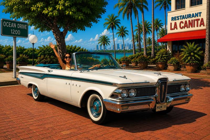1959 Edsel Corsair convertible